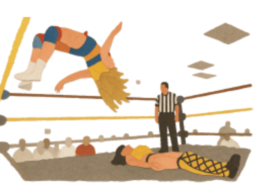 Lionsault, moonsault, wrestling, finisher